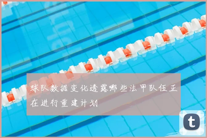 球队数据变化透露哪些法甲队伍正在进行重建计划